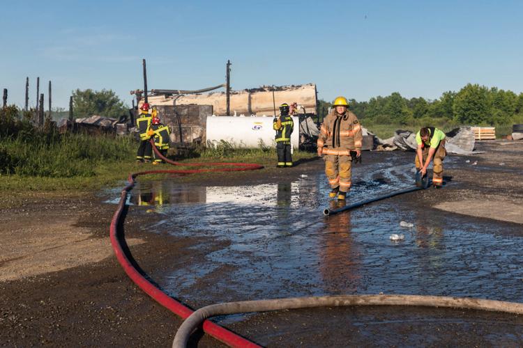 Rodman shop burns to the ground; owner plans to rebuild Jefferson