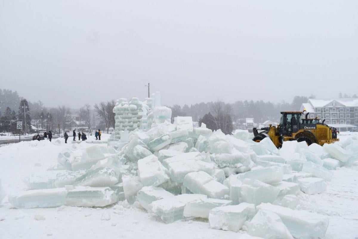 Winter Carnival Ice Palace Taken Down Over Crowd Fears Arts And Entertainment Nny360 Com