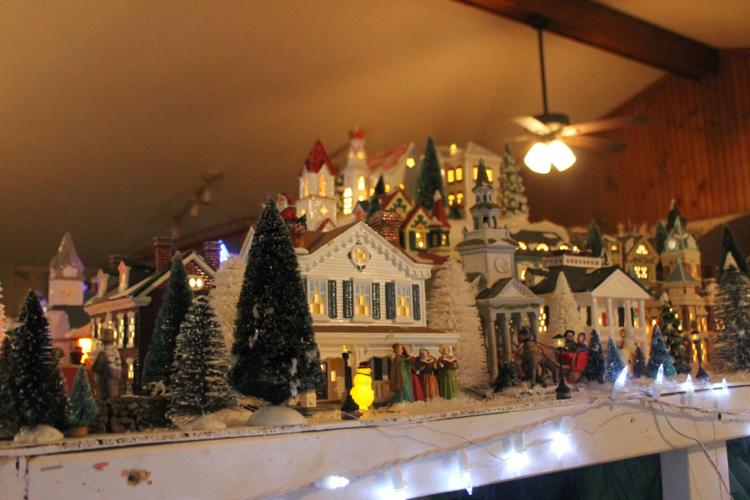 Christmas Village House by Dept 56. Illuminated Public House. Sweets. -  Ruby Lane