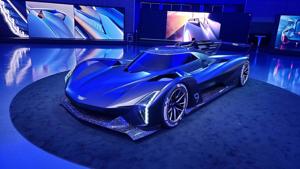 Le Mans bound: Cadillac unveils sleek, hybrid Project GTP Hypercar.