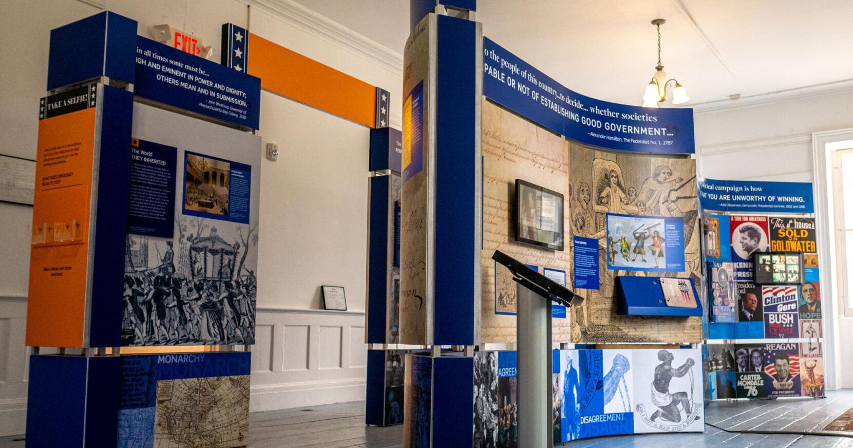 Traveling Smithsonian exhibit on history of voting opens this weekend in Sackets Harbor - Vimarsana News