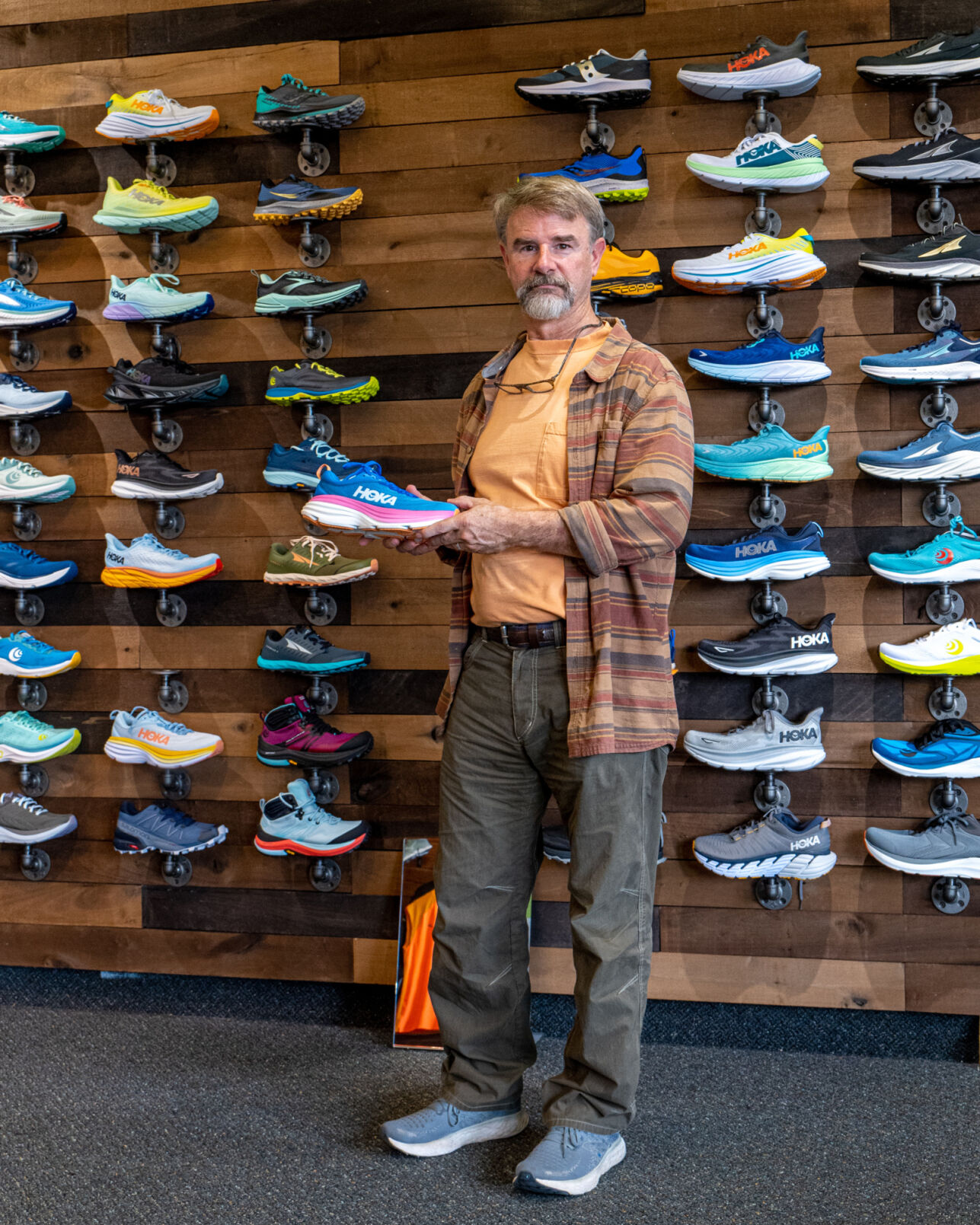 Custom fit store running shoe store