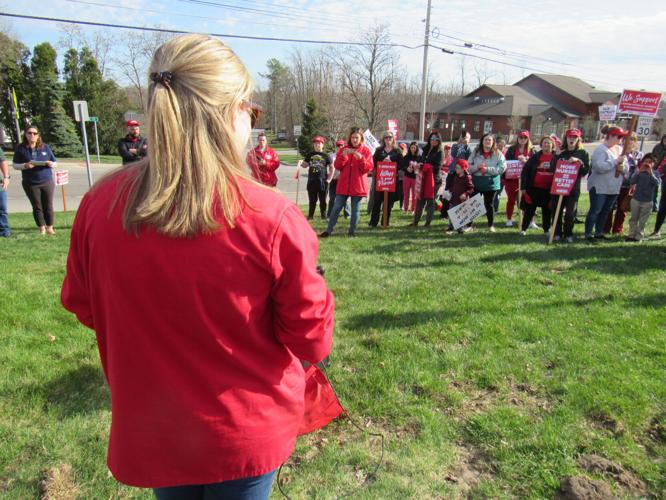 Picketers decry loss of Massena Hospital services