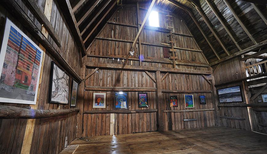 Artist’s Widow Opens Barn Gallery News