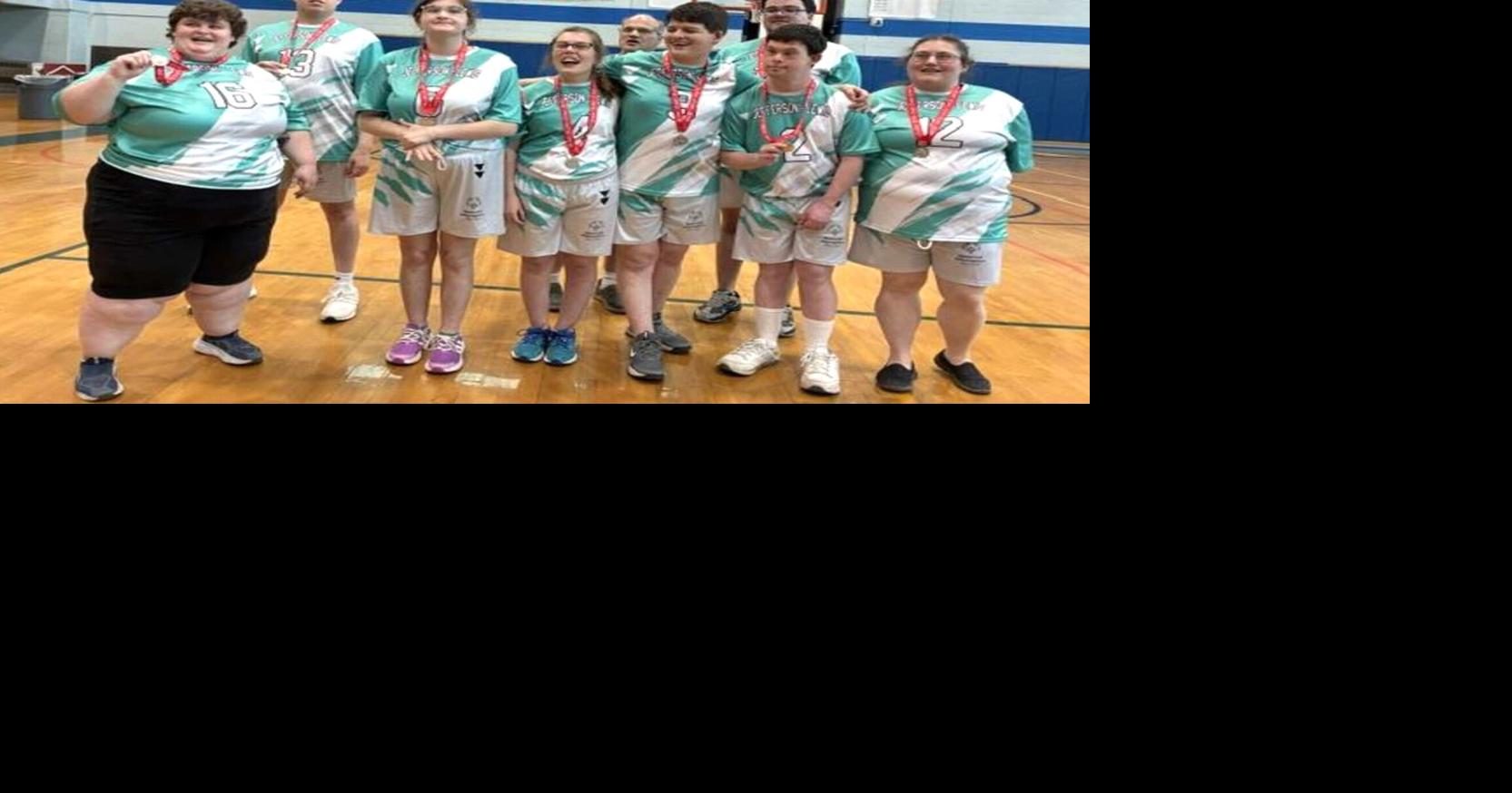 Jeff-Lewis Special Olympics team wins volleyball silver