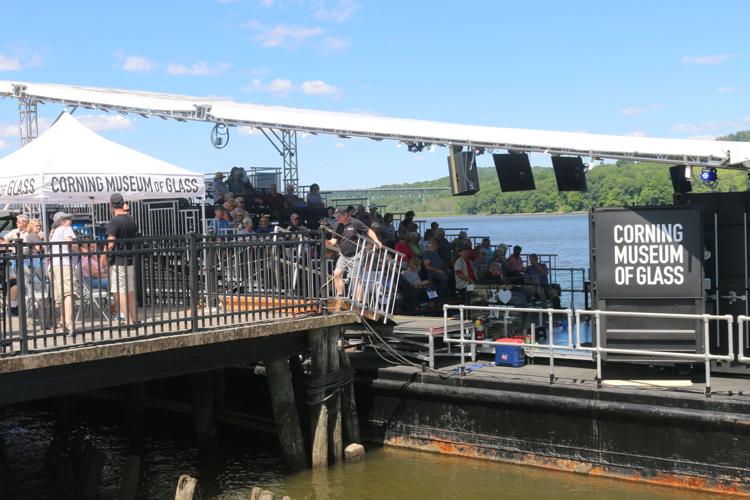 Catskill Point GlassBarge docks at Historic Catskill Point | | nny360.com