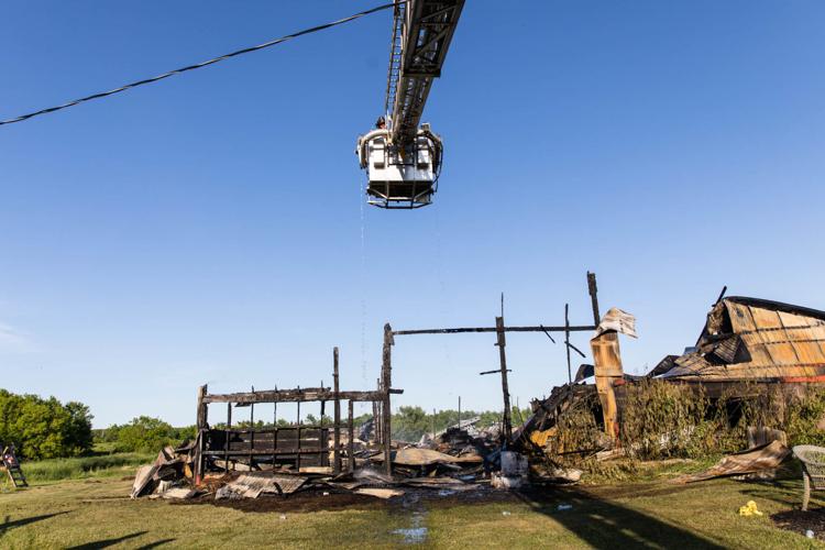 Rodman shop burns to the ground; owner plans to rebuild Jefferson