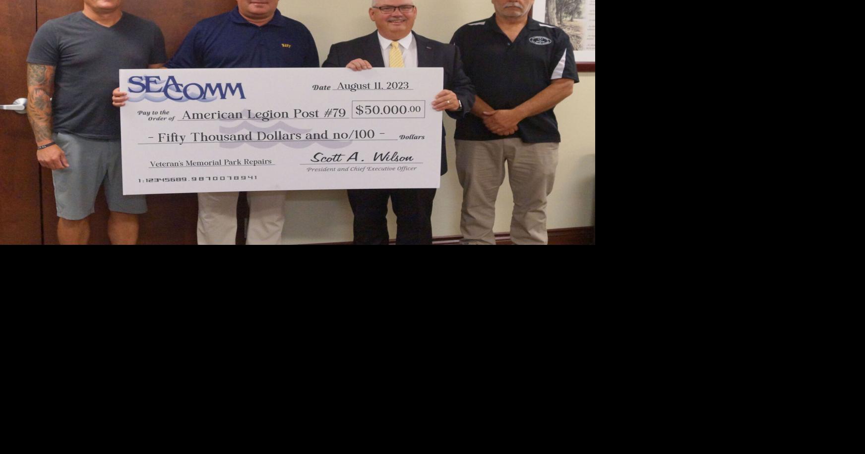 supports repairs to Massena’s Veterans Memorial Park Business