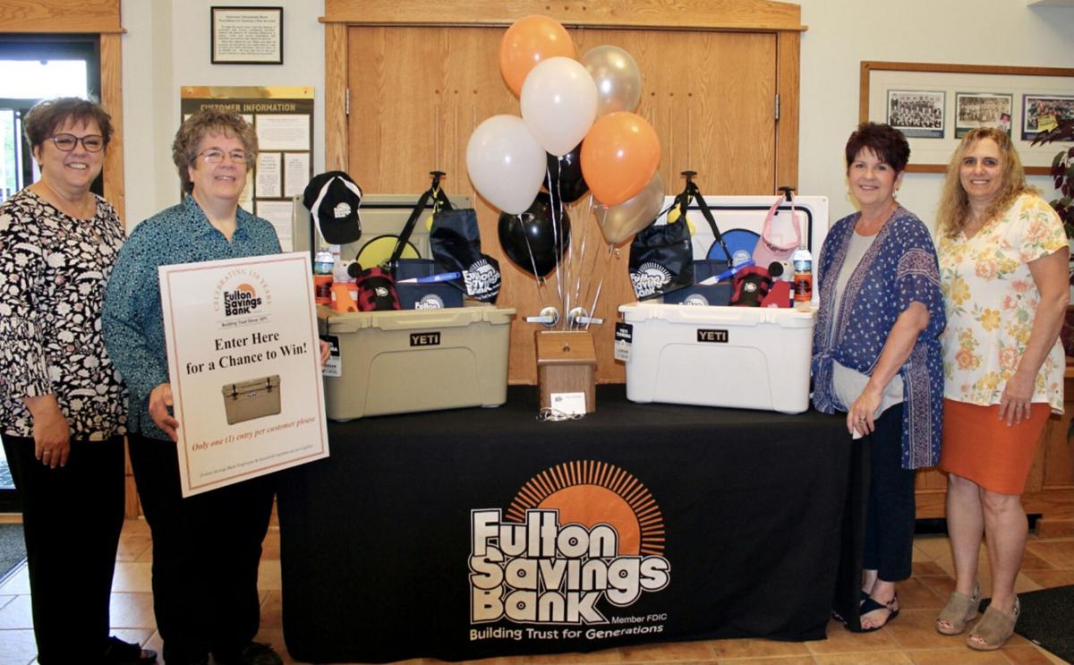 Fulton Savings Bank celebrates 150th anniversary at all offices with free food, prize drawings, Aug. 16-20