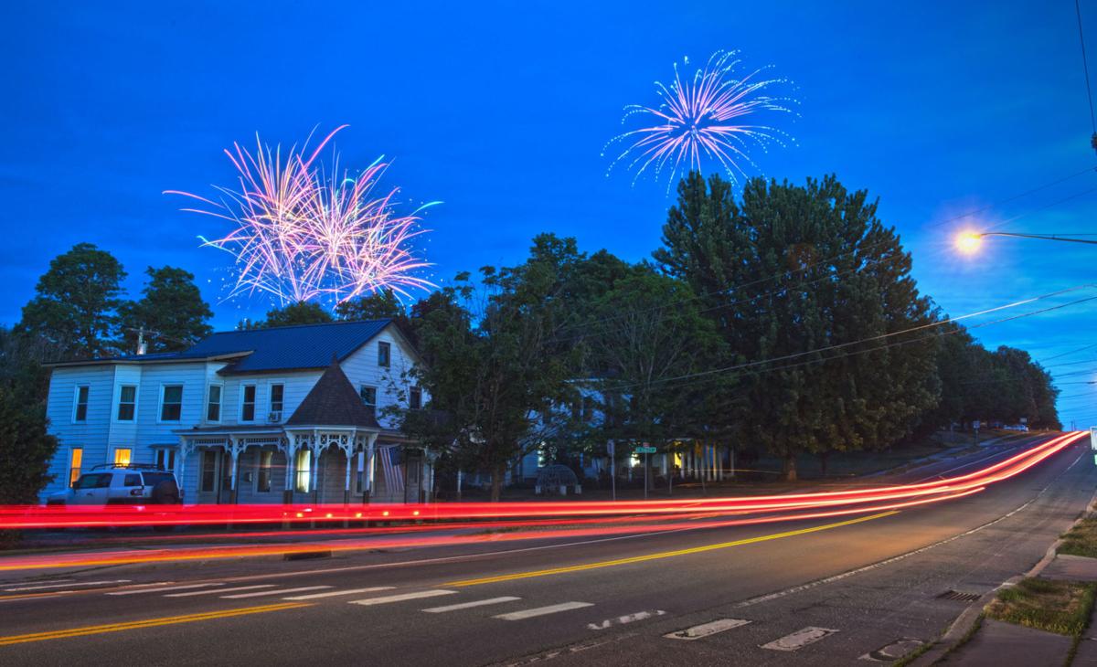 Fireworks for the Fourth in Norwood St. Lawrence County