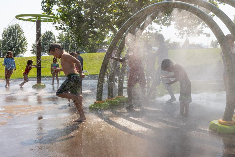 PHOTOS Cooldown at Thompson Park Splash Pad Kidscontent