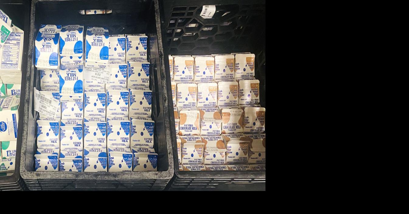 Nationwide milk carton material shortage impacting schools in the Rochester  area