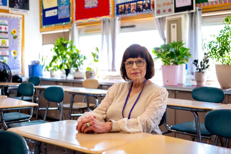 Teacher Day 45 years in, Watertown High School’s Dee Shear isn’t