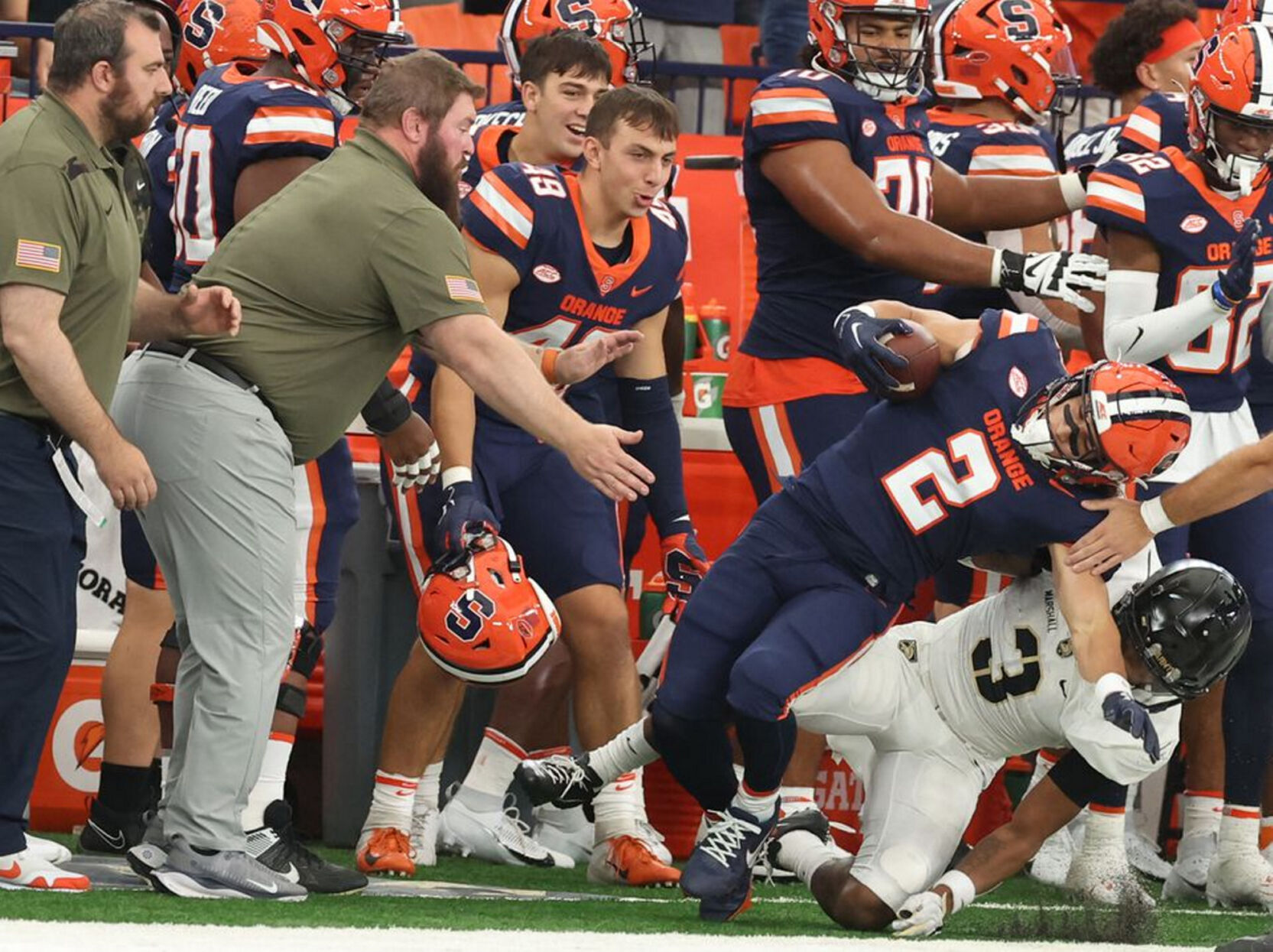 College Football: Inspired Defense Carries Syracuse To Home Win Versus ...