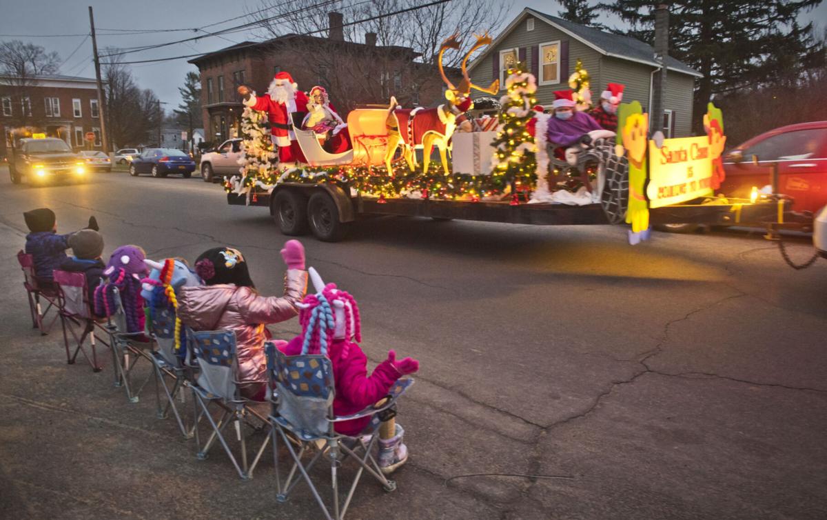 PHOTOS Christmas parade entertains in Norwood St. Lawrence County