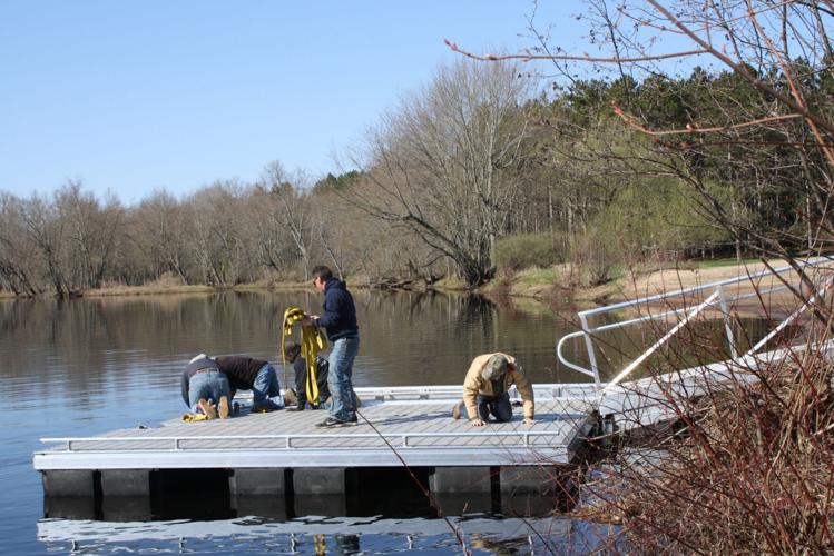 PHOTOS Adaptive kayak launch installed in Canton Arts and