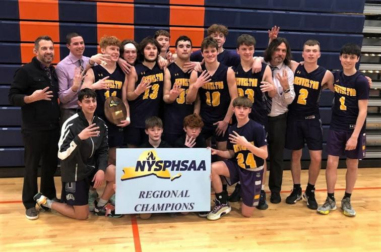 High school boys basketball Heuvelton matches up with South Kortright