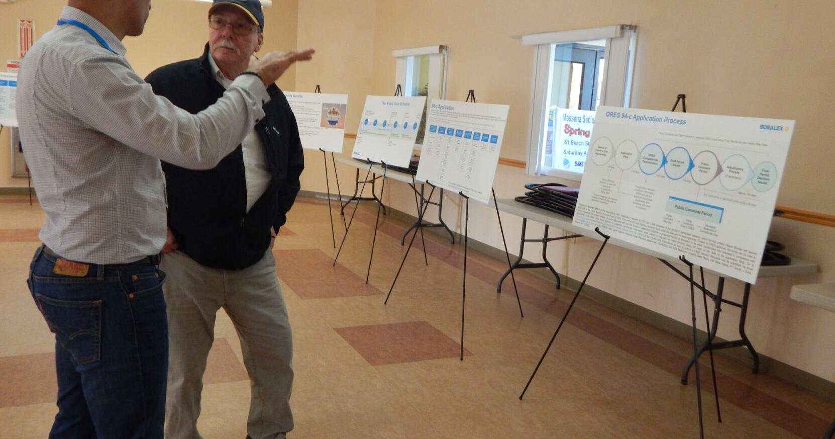 Boralex officials hold open house to discuss Massena, Brasher solar project - Vimarsana News