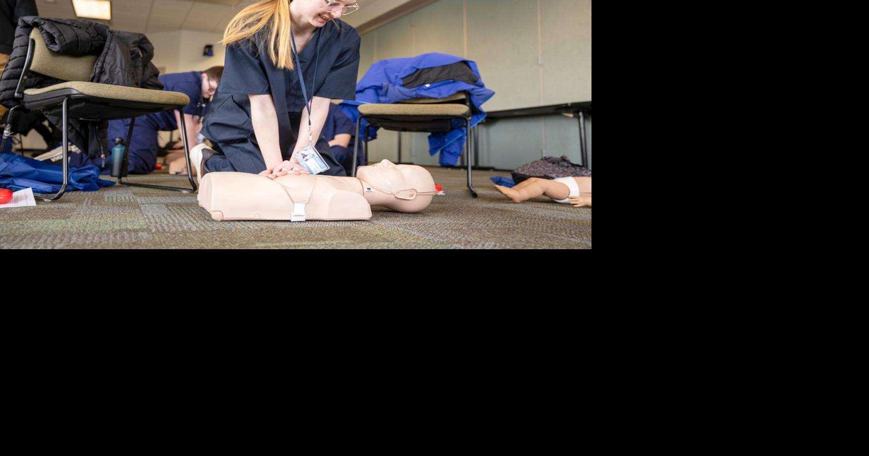 High school students explore health careers at SUNY Canton