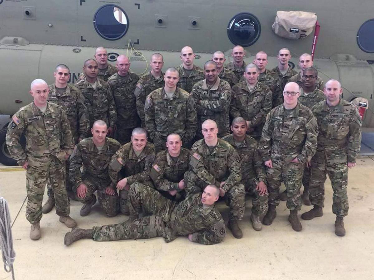 Deployed Fort Drum Soldiers Shave Their Heads As Tribute To Child Diagnosed With Cancer News Nny360 Com