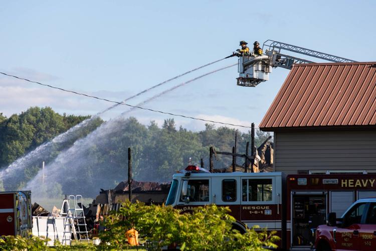 Rodman shop burns to the ground; owner plans to rebuild Jefferson