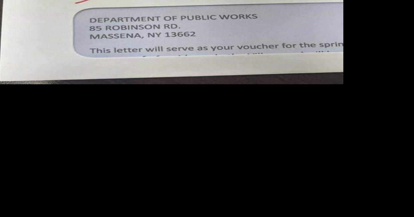 Massena Department of Public Works superintendent reviews spring cleanup results St. Lawrence