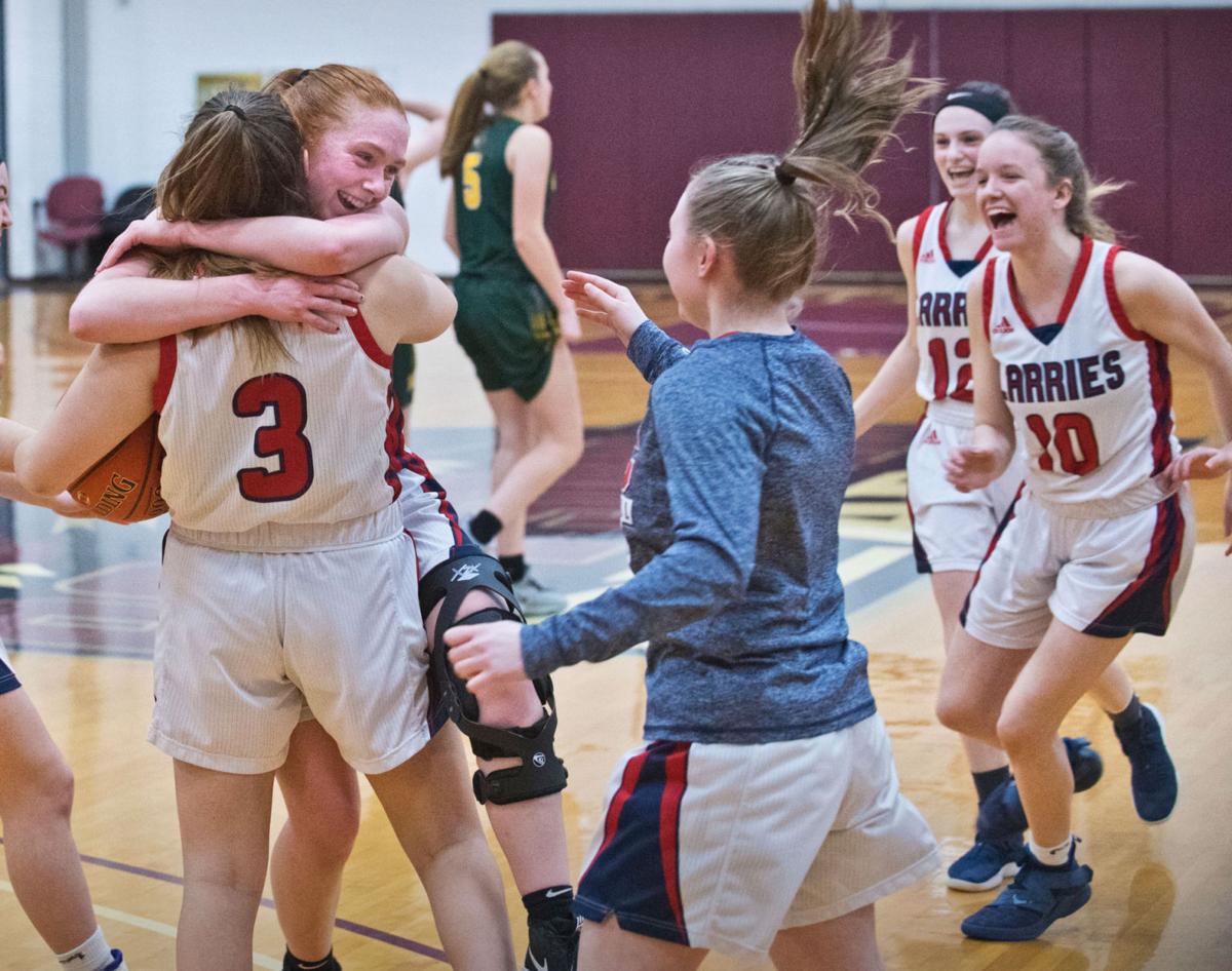 High School Basketball St Lawrence Central Girls Madrid