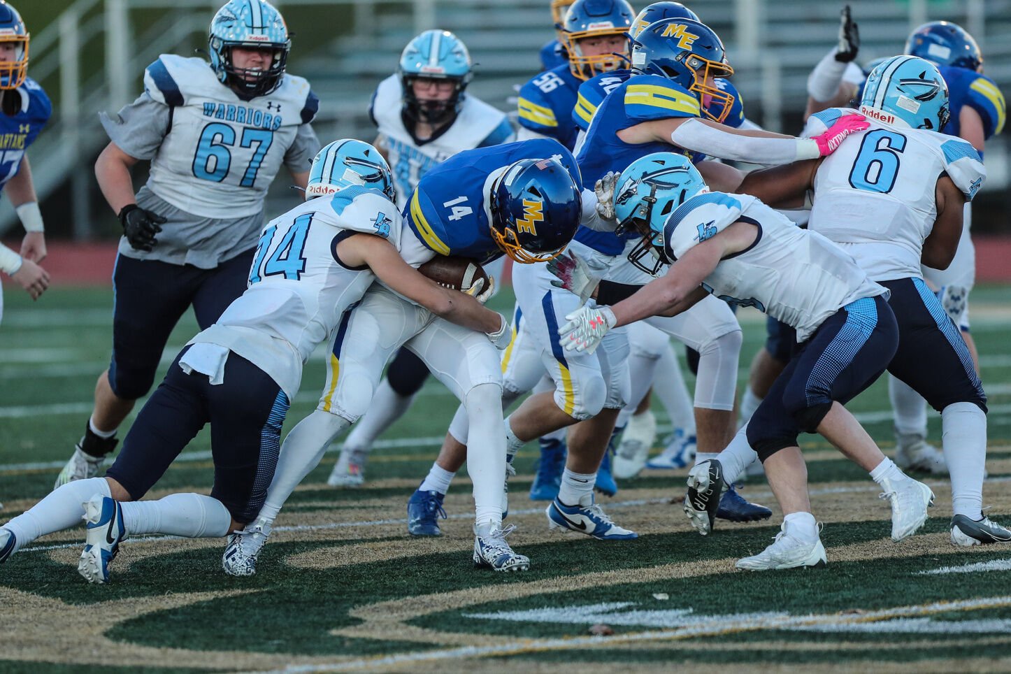 High School Football: No. 1 Maine-Endwell Imposes Will On Indian River ...