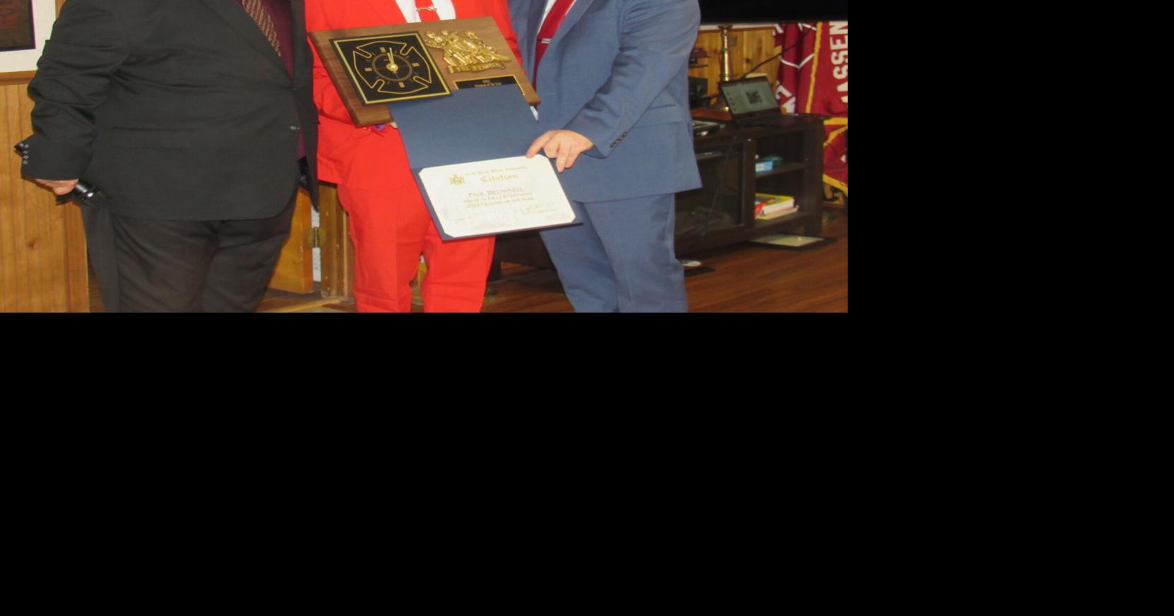 Massena Volunteer Fire Department names Fireman, Rookie of the Year ...