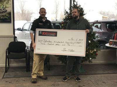 Tj Toyota Donates to Ogdensburg food pantry