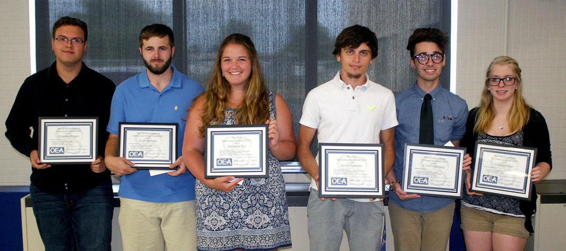 The Ogdensburg City School District’s Board of Education presented