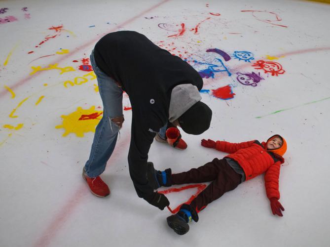 PHOTOS Painting the ice at Pine Street Arena Top Stories