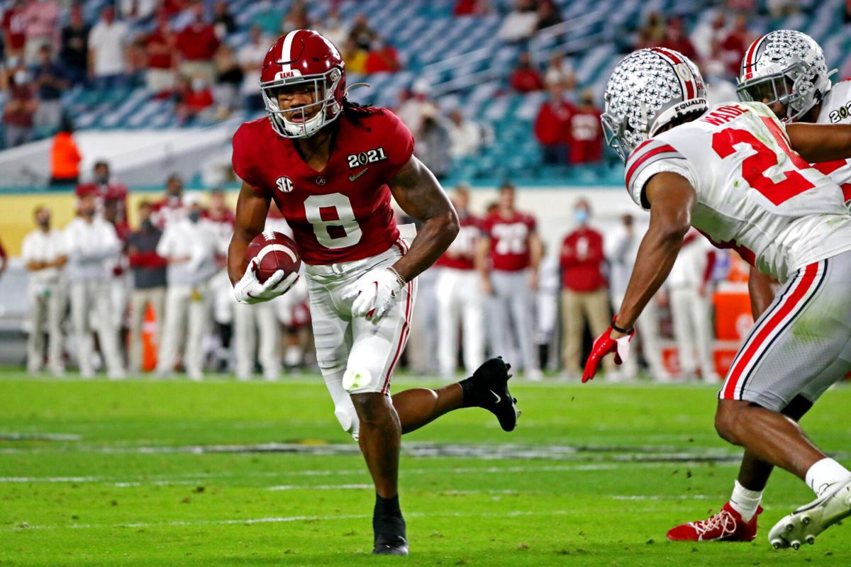 Devonta Smith Caps His Heisman Season By Leading Alabama To Yet Another National Title College Sports Nny360 Com