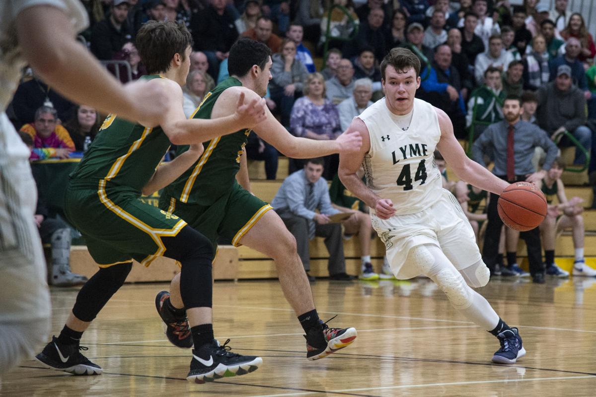 High School Boys Basketball Lyme Denies Copenhagen Again In Epic