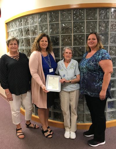 Ella Cooper receives commendation
