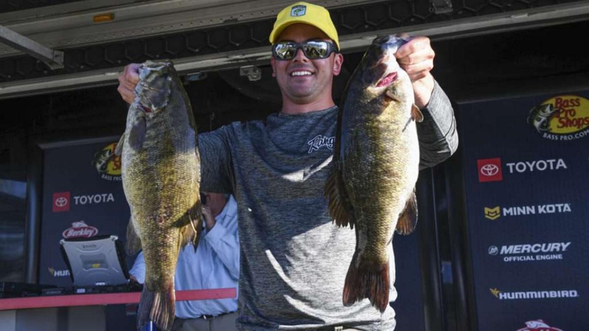 Local fishing: Climpson seizes opening-day lead at Bassmaster