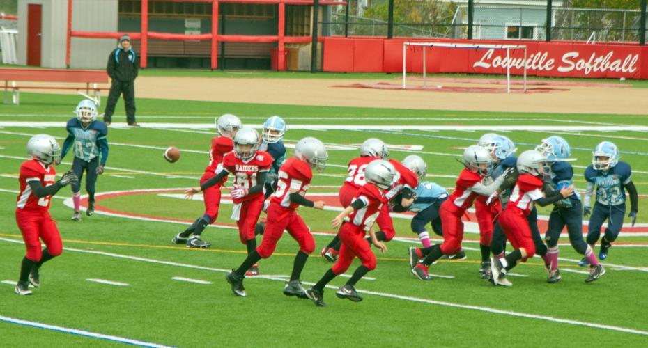 Pop Warner competes in the league championship Sports