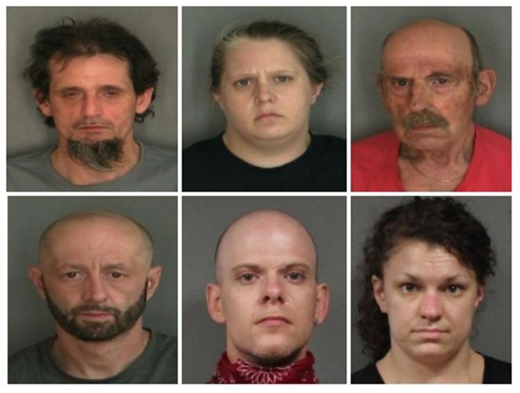 Ogdensburg police arrest six on meth charges in three separate