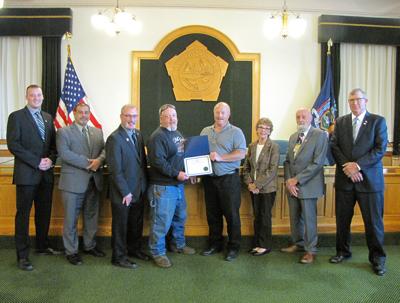 Oswego County recognizes Scott Morey