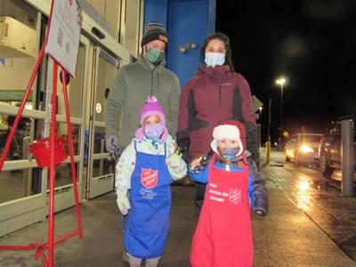 Students ring bells for Salvation Army