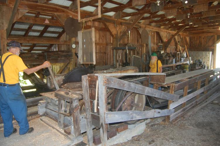 Old time engine show back in gear Vintage tractors, trucks return to