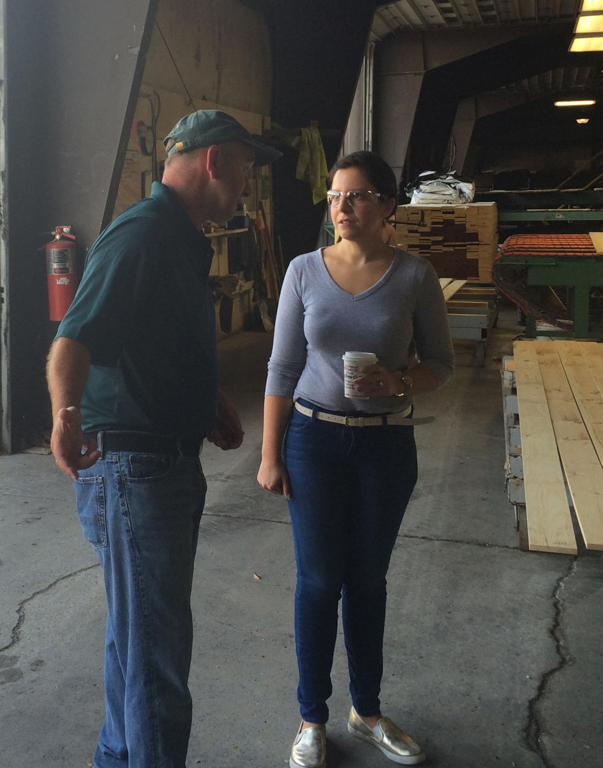 Stefanik Visits Johnson Lumber Mill Discusses Jobs News Nny360 Com