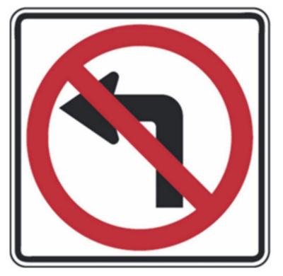 Public reacts positively to ‘no left turn’ school sign