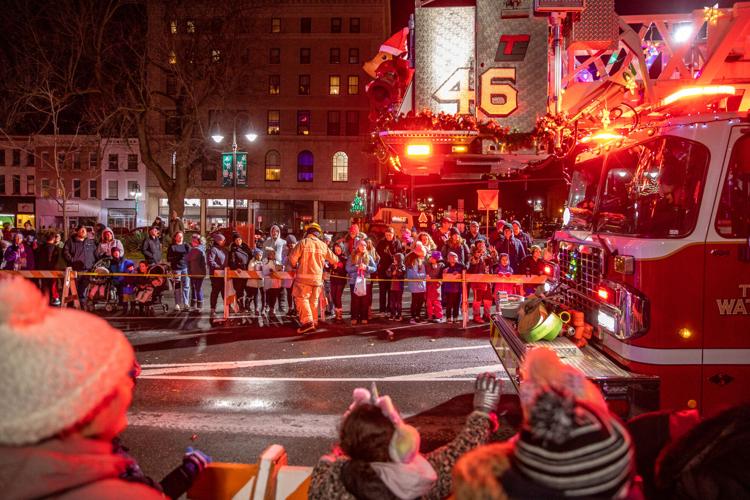 Christmas Tree Lighting and Parade held in Watertown on Thursday night