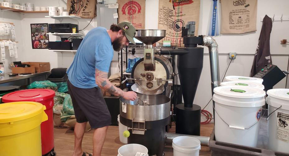 The patron saint of coffee has taken over the old Lewis County jail