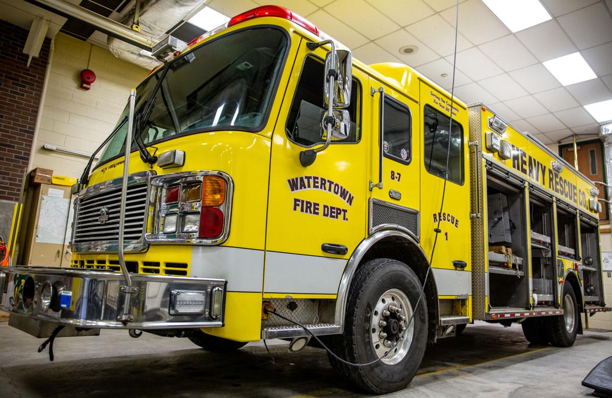Watertown Fire Department rescue truck readied to be sold Government