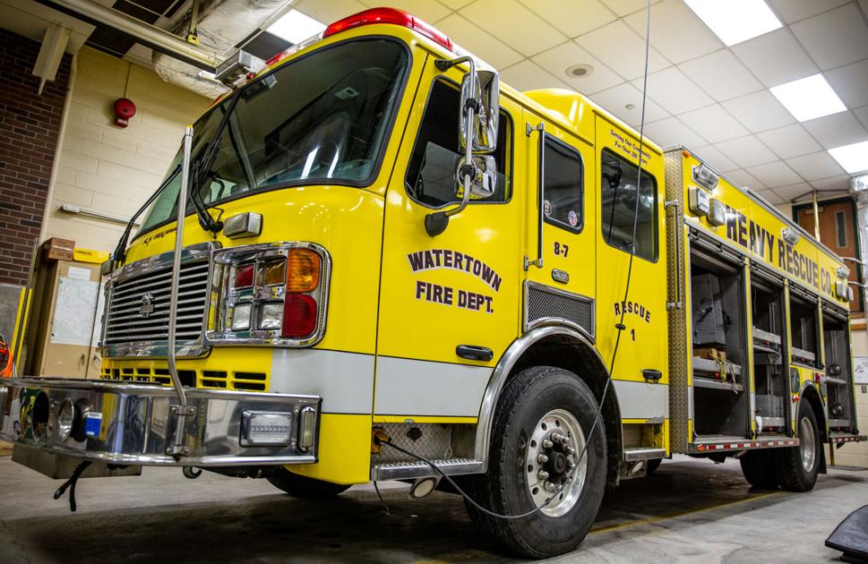 Watertown Fire Department Rescue Truck Readied To Be Sold Government Nny360 Com
