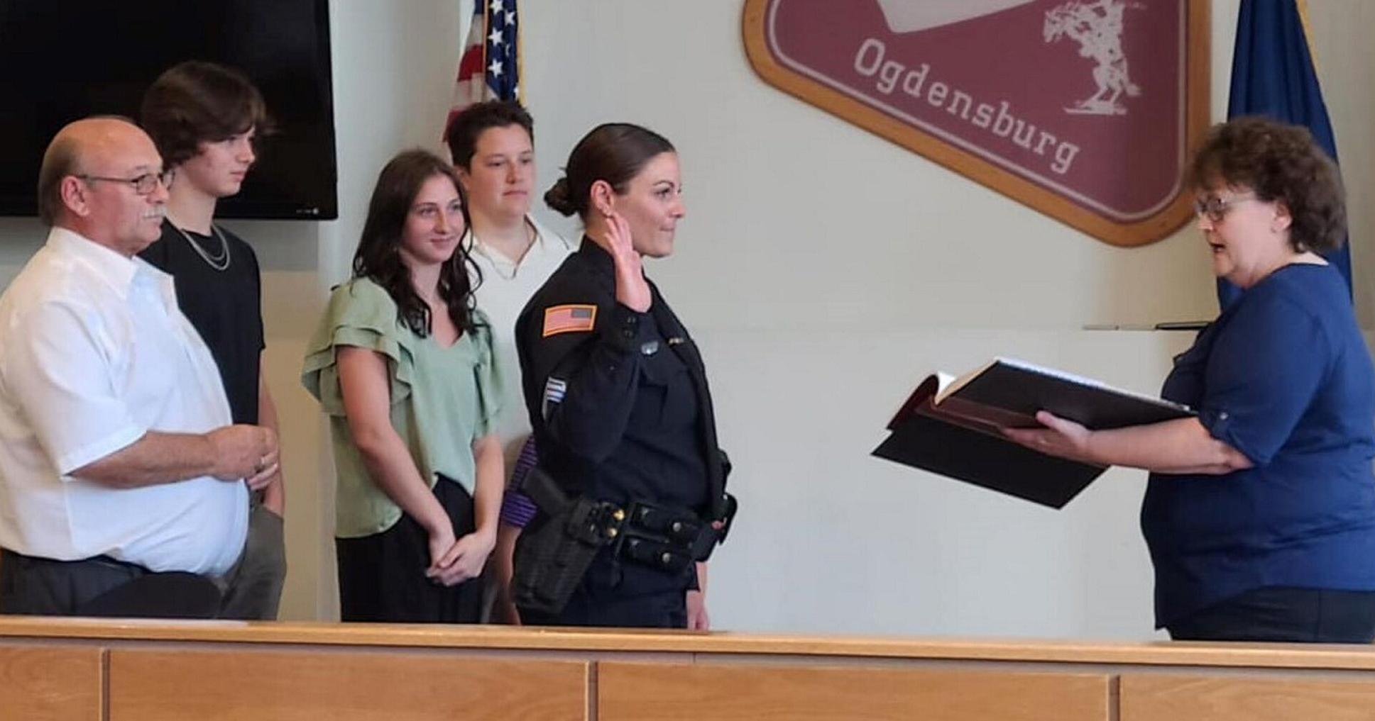 Promotion at Ogdensburg PD makes history with first female sergeant - Vimarsana News