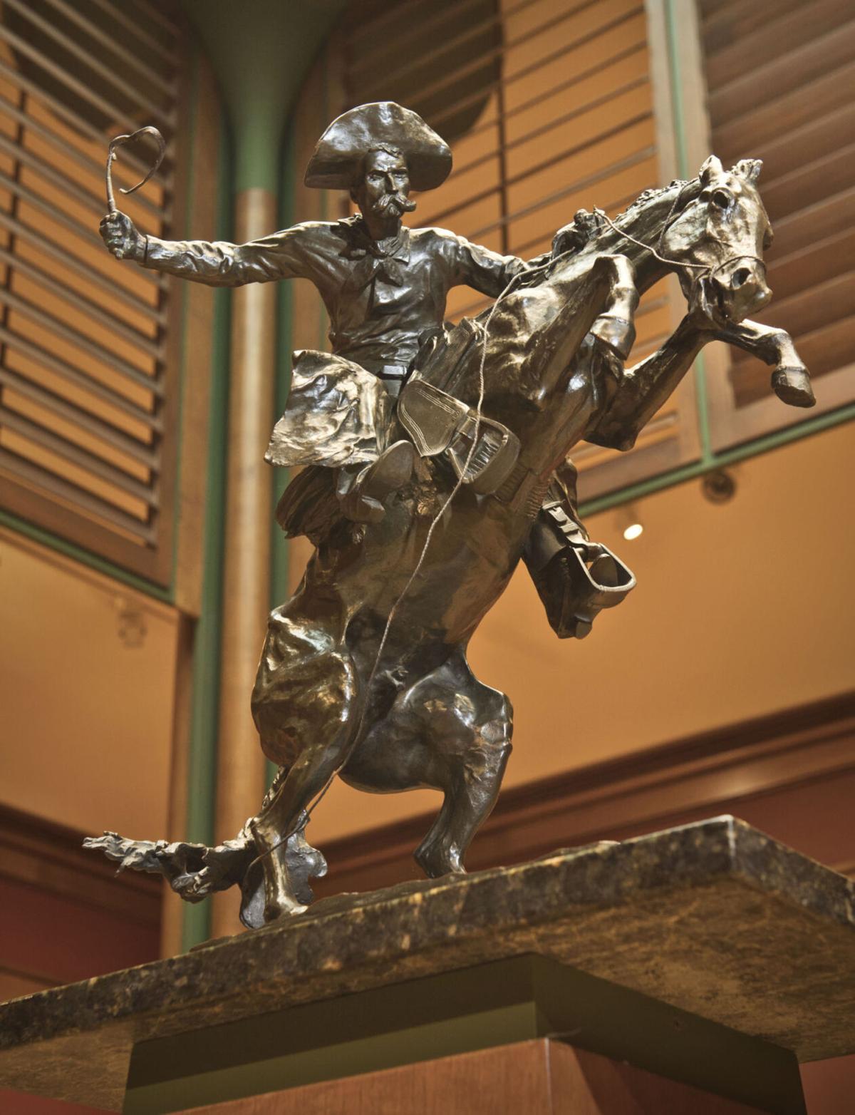 Remington’s ‘Bronco Buster’ no longer in Oval Office after Biden