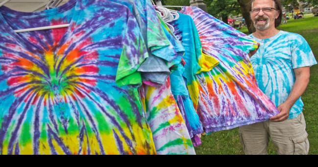 Popular Tie Dye Stand Adds Color To Canton Farmer S Market St Lawrence County Nny360 Com